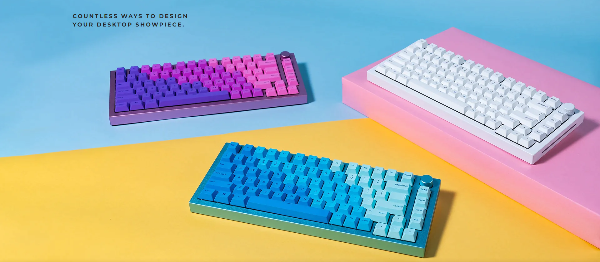 Glorious GMMK Pro 75% Mechanical Keyboard - White Ice (Barebones) | PLE ...